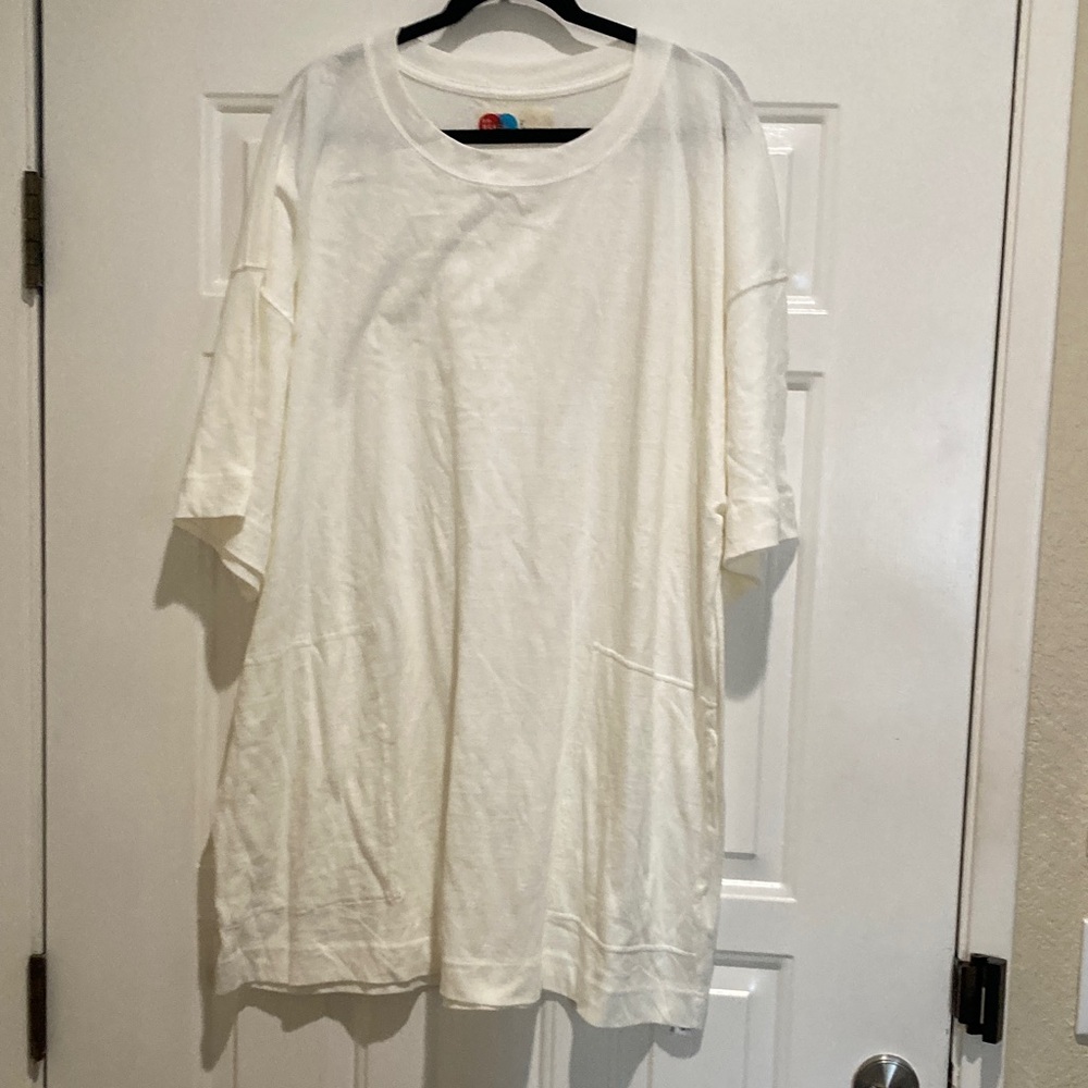 Free People Beach off white swim cover